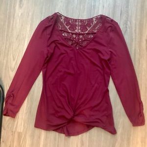 Long sleeve fashion top